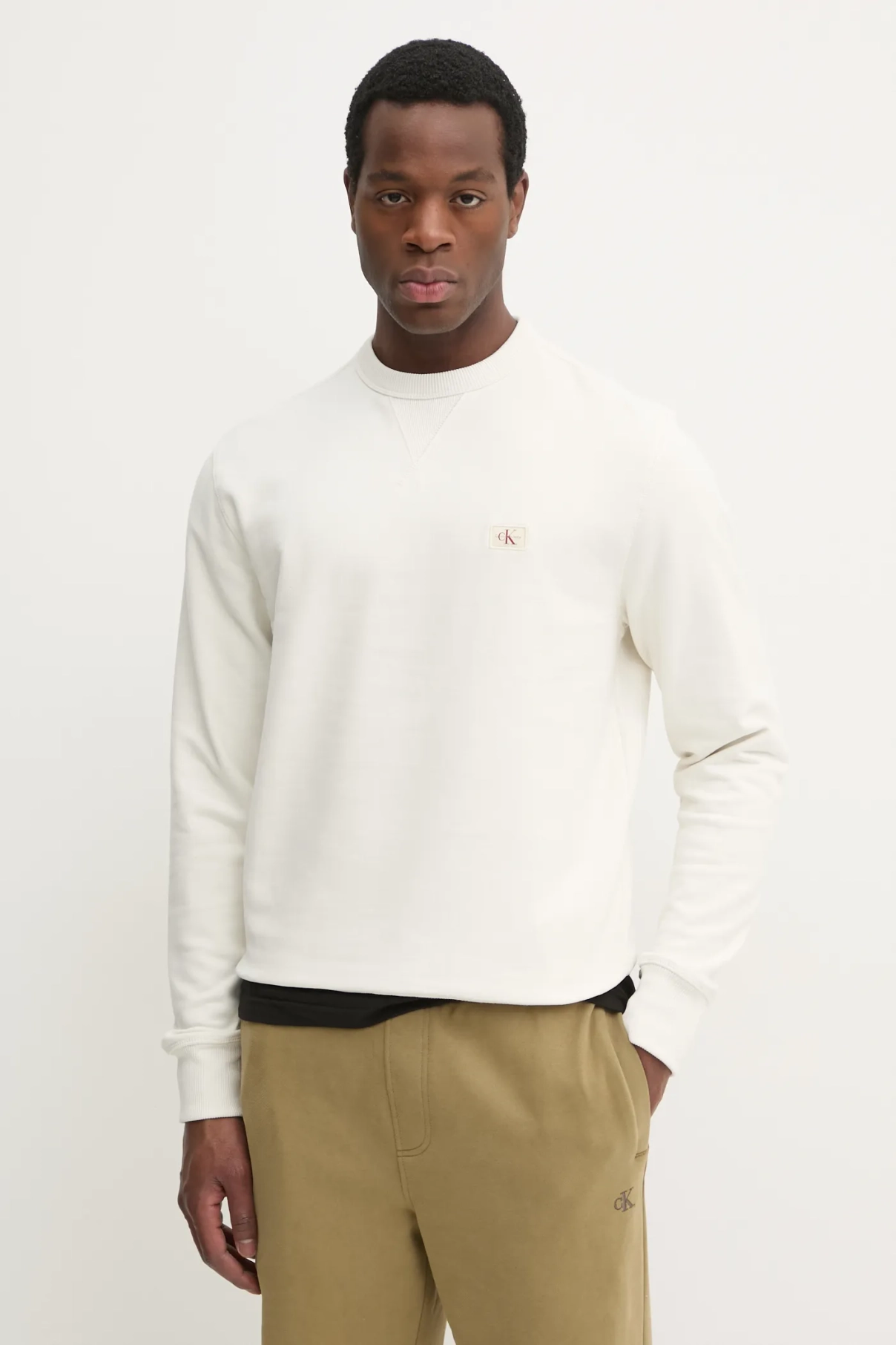 Хлопковая толстовка Calvin Klein Jeans, бежевый
Хлопковая толстовка Calvin Klein Jeans, бежевый