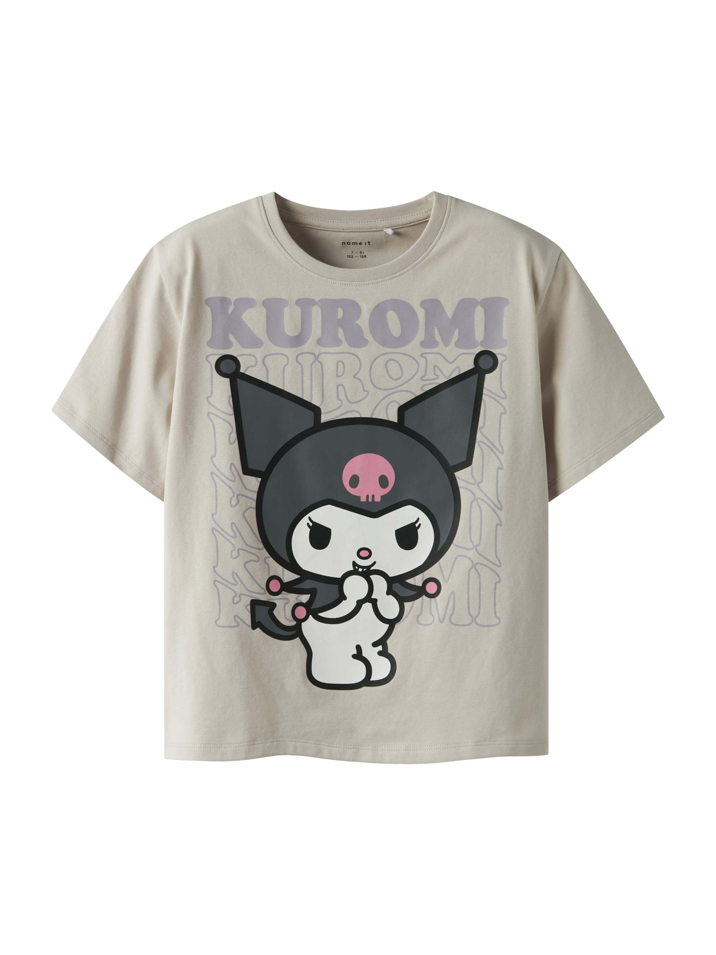 NAME IT Футболка 'NKFDYKRA KUROMI' в цвете Taupe, графит
NAME IT Футболка 'NKFDYKRA KUROMI' в цвете Taupe, графит