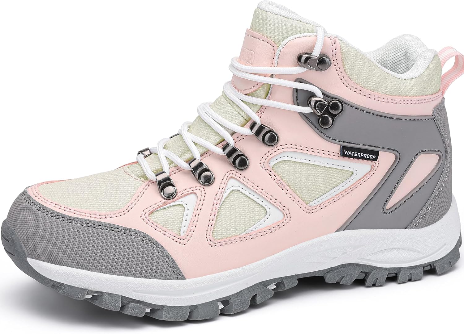 Детские трекинговые ботинки R CORD, водонепроницаемые, противоскользящие, для активного отдыха, на шнуровке, для девочек, с прочной TPR подошвой для хорошего сцепления, Pinkgrey
Детские трекинговые ботинки R CORD, водонепроницаемые, противоскользящие, для активного отдыха, на шнуровке, для девочек, с прочной TPR подошвой для хорошего сцепления, Pinkgrey