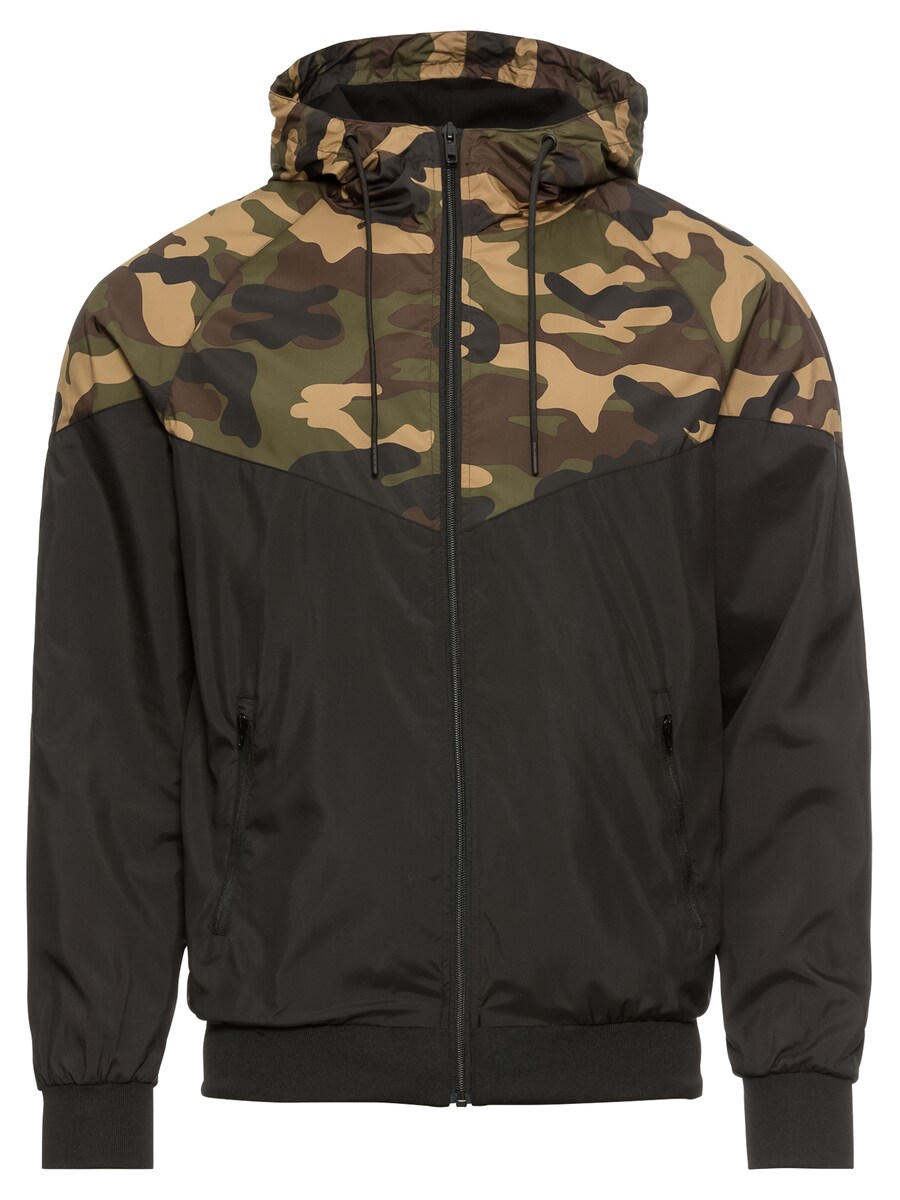 Межсезонная куртка Urban Classics, черный
Межсезонная куртка Urban Classics, черный