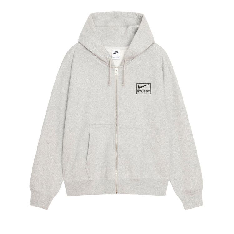 Худи Stussy x Nike Fleece Zip Hoodie 'Grey Heather'
Худи Stussy x Nike Fleece Zip Hoodie 'Grey Heather'