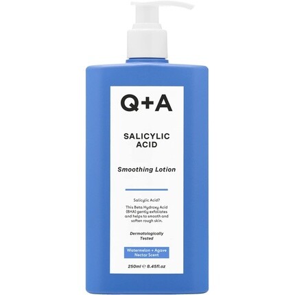 Q+A Разглаживающий лосьон для целевого ухода за телом с салициловой кислотой 250мл
Q+A Разглаживающий лосьон для целевого ухода за телом с салициловой кислотой 250мл