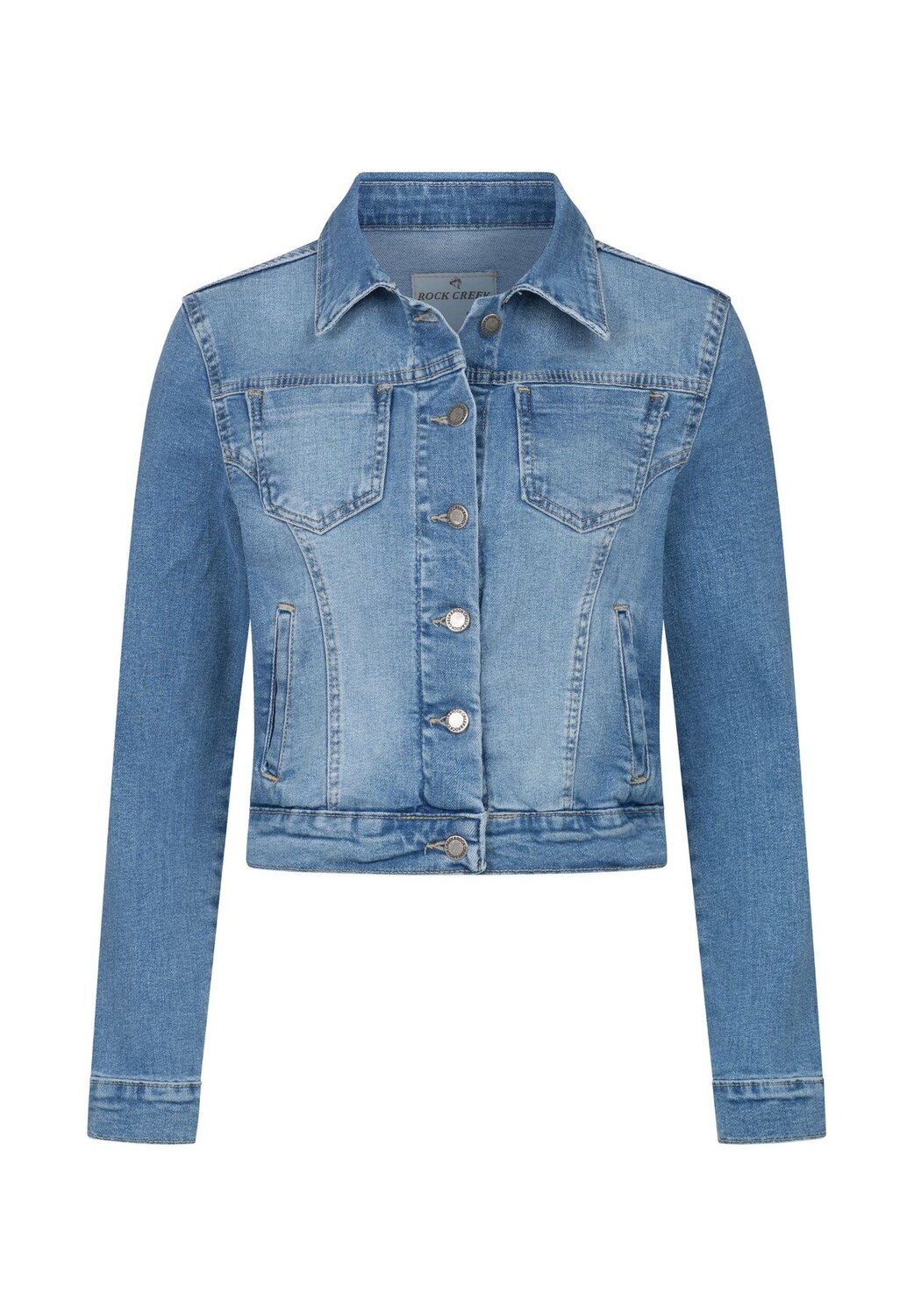 Джинсовая куртка-жакет Rock Creek, светло-синий
Джинсовая куртка-жакет Rock Creek, светло-синий