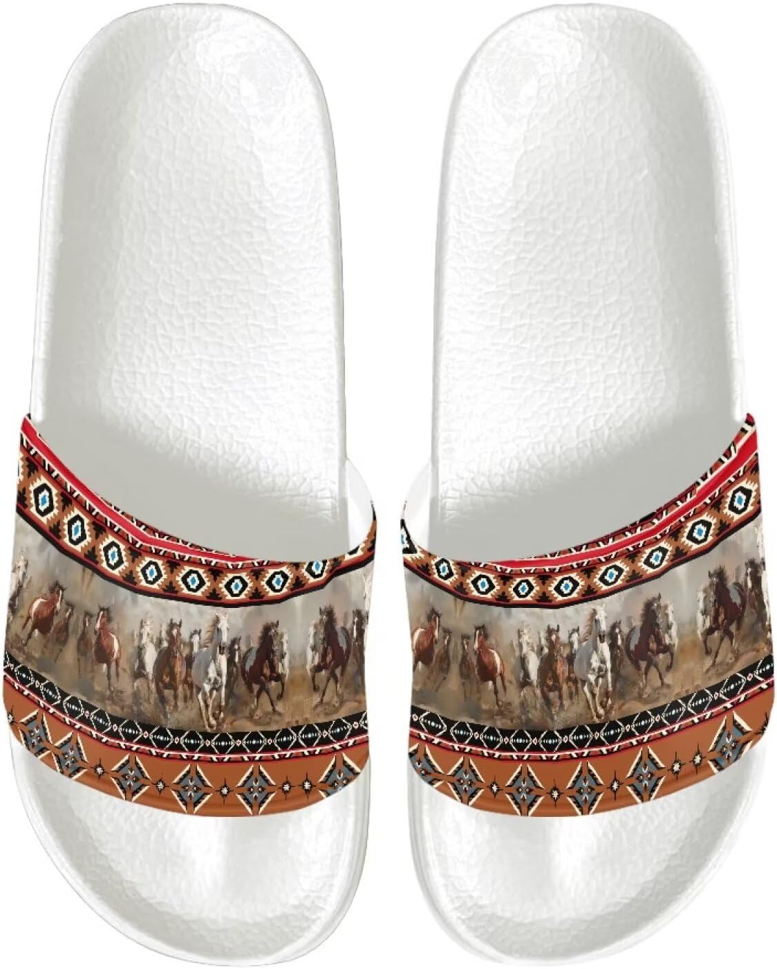 Сандалии JUDENTIDOS с открытым носком, шлепанцы для душа, нескользящие, из EVA, для женщин, Southwest Native American Aztec Navajo Horse
Сандалии JUDENTIDOS с открытым носком, шлепанцы для душа, нескользящие, из EVA, для женщин, Southwest Native American Aztec Navajo Horse