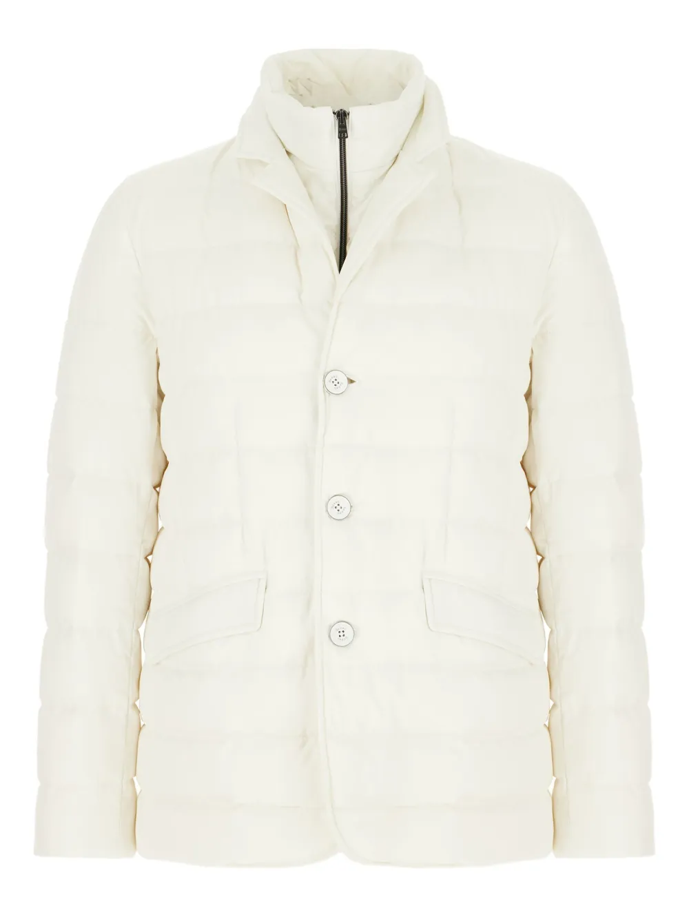 Стеганая куртка с застежкой на пуговицы Herno, белый
Стеганая куртка с застежкой на пуговицы Herno, белый