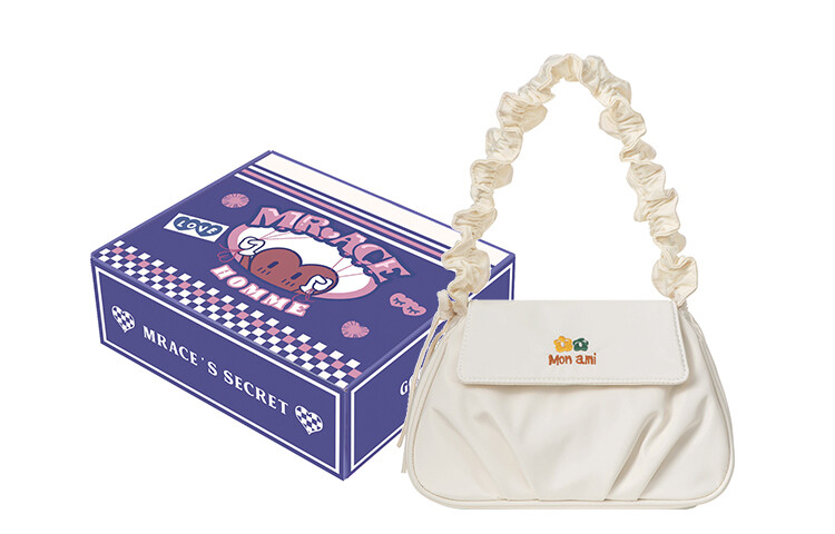 Mr.Ace Homme Женская сумка через плечо, Молочные конфеты белые (включая фирменную подарочную коробку)
Mr.Ace Homme Женская сумка через плечо, Молочные конфеты белые (включая фирменную подарочную коробку)