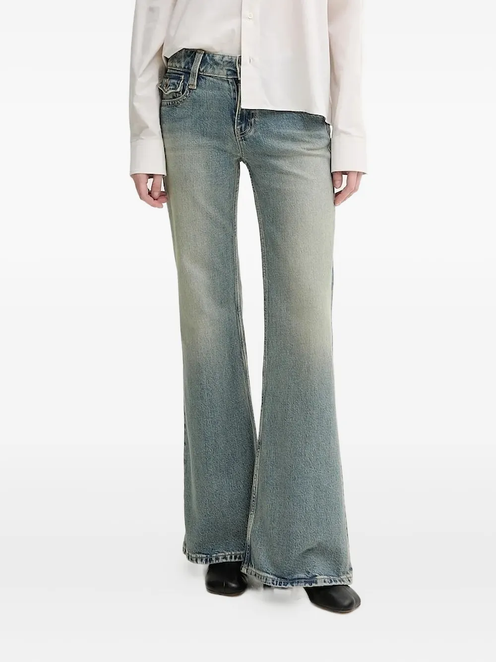 Расклешенные джинсы с карманами Miss Sixty, синий
Расклешенные джинсы с карманами Miss Sixty, синий