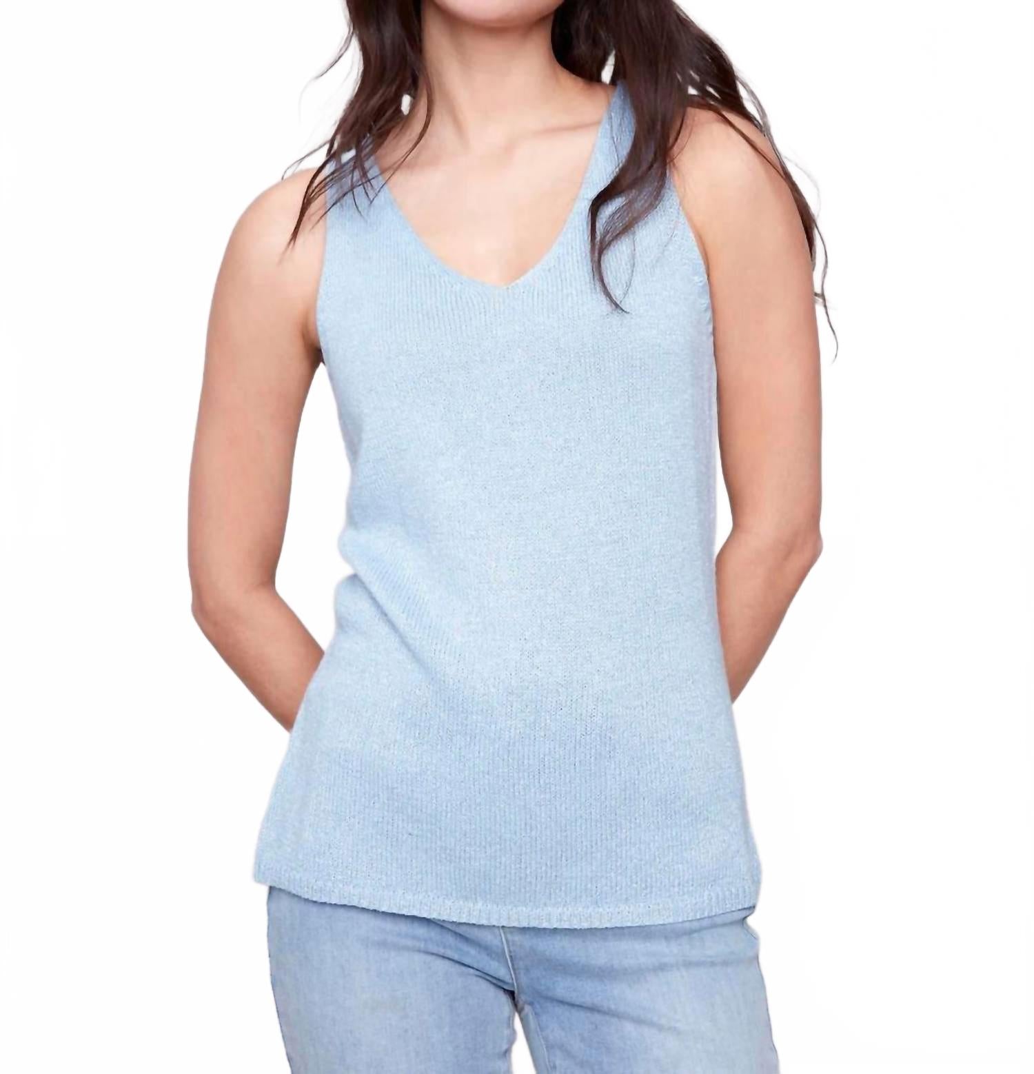 Топ Lurex цвета колокольчика CHARLIE B, Bluebell
Топ Lurex цвета колокольчика CHARLIE B, Bluebell