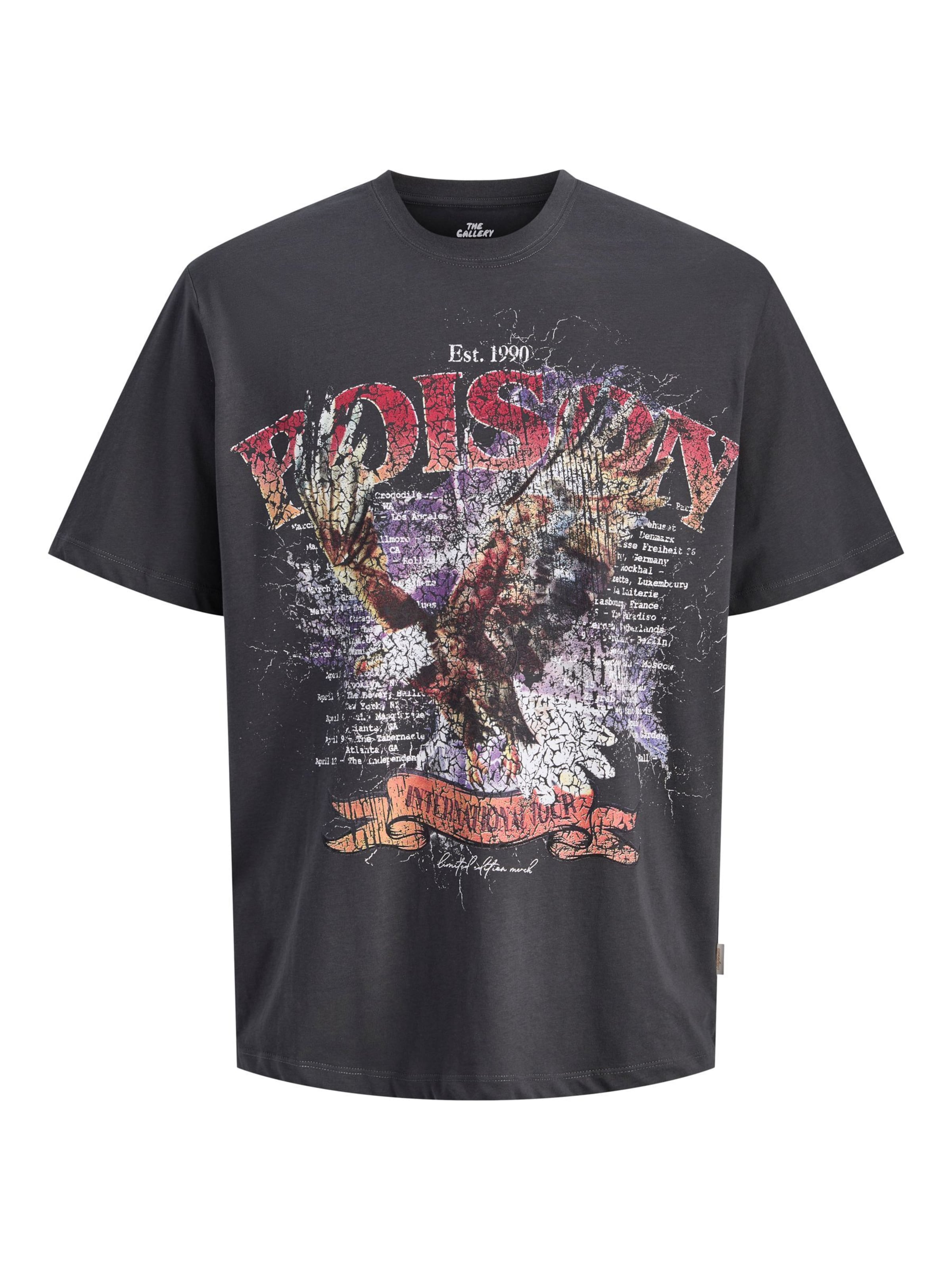 JACK & JONES Футболка в цвете антрацит
JACK & JONES Футболка в цвете антрацит