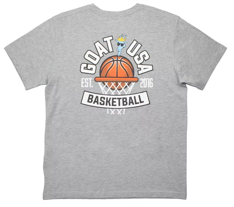 Баскетбольная футболка GOAT USA, серый
Баскетбольная футболка GOAT USA, серый