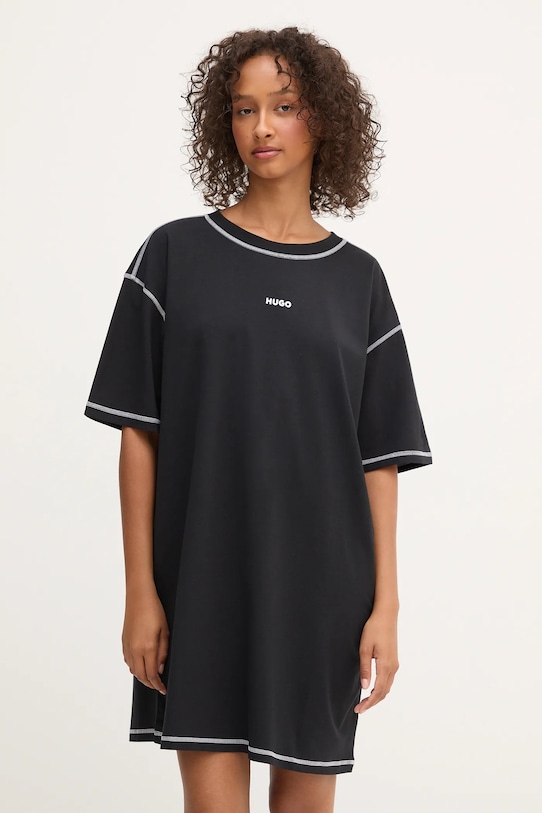Ночная сорочка Hugo, черный 
Ночная сорочка Hugo, черный