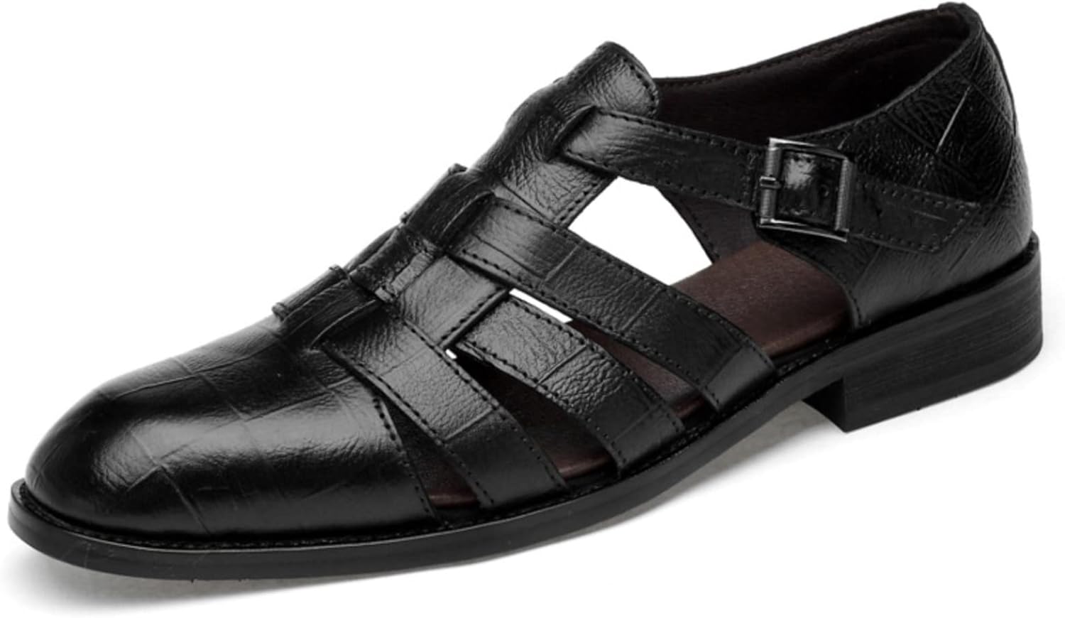 Мужские сандалии-рыбаки Vannida 2023 года для Европы и Америки, летние кожаные дышащие пляжные сандалии с закрытым носком, повседневные кожаные спортивные сандалии с вырезами и противоскользящей подошвой, черный
Мужские сандалии-рыбаки Vannida 2023 года для Европы и Америки, летние кожаные дышащие пляжные сандалии с закрытым носком, повседневные кожаные спортивные сандалии с вырезами и противоскользящей подошвой, черный