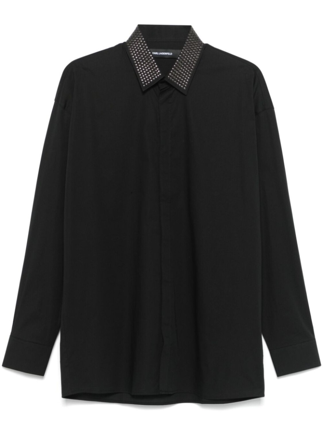 Рубашка с воротником-стойкой Karl Lagerfeld, черный
Рубашка с воротником-стойкой Karl Lagerfeld, черный