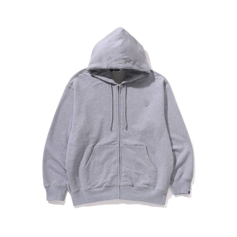 Толстовка с капюшоном на молнии One point A BATHING APE, серый
Толстовка с капюшоном на молнии One point A BATHING APE, серый