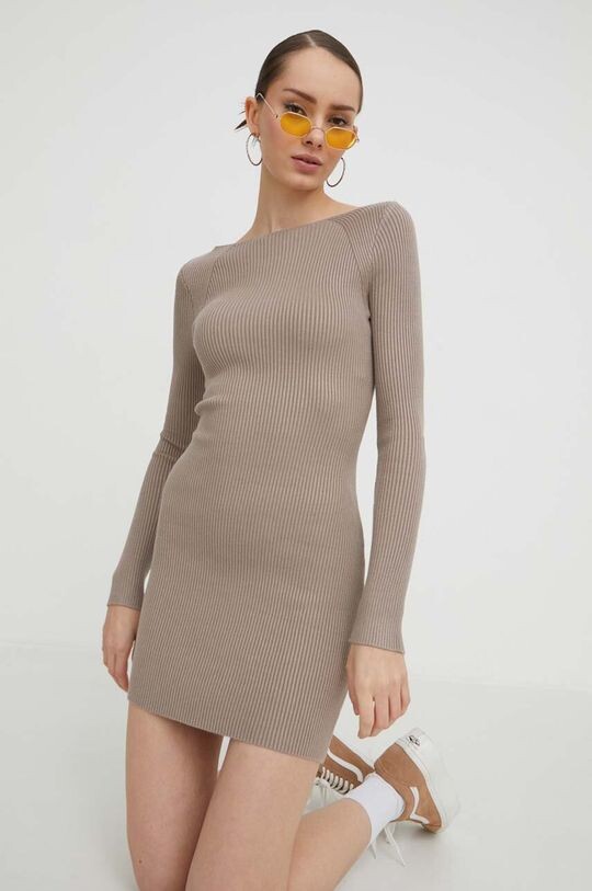 Платье Abercrombie & Fitch, коричневый 
Платье Abercrombie & Fitch, коричневый