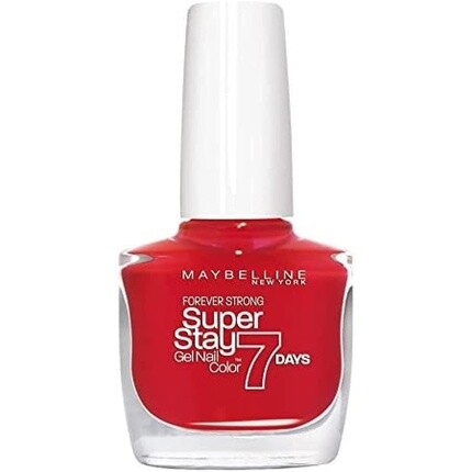 Maybelline Superstay 7-дневный стойкий лак для ногтей с гелевым эффектом Страстный красный тон 008 10 мл, Maybelline New York
Maybelline Superstay 7-дневный стойкий лак для ногтей с гелевым эффектом Страстный красный тон 008 10 мл, Maybelline New York