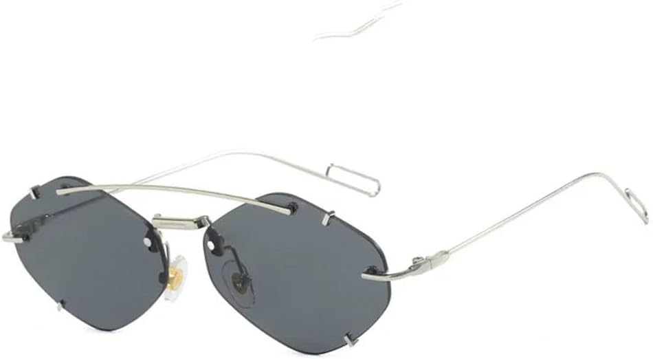 Женские солнцезащитные очки без оправы Polygon, модные солнцезащитные очки с градиентным переходом, женские очки в стиле «конфетные очки» с защитой от УФ-излучения UV400 KTUCN, Black
Женские солнцезащитные очки без оправы Polygon, модные солнцезащитные очки с градиентным переходом, женские очки в стиле «конфетные очки» с защитой от УФ-излучения UV400 KTUCN, Black