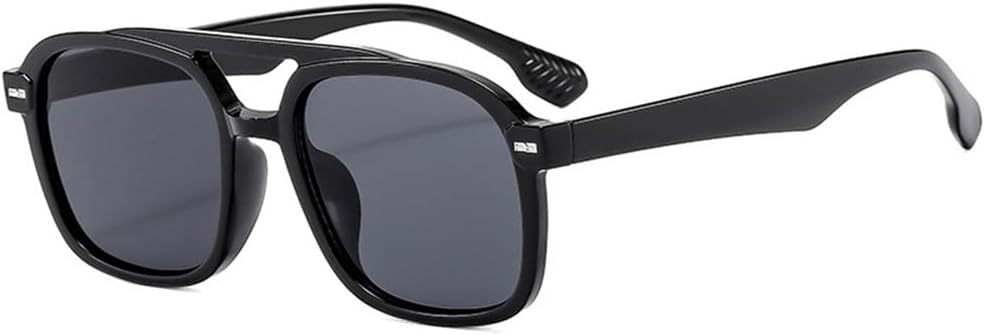 Солнцезащитные очки с двойной перемычкой для женщин и мужчин с заклепками, прозрачные, желтые, синие, UV400, для занятий спортом на открытом воздухе, бега и езды на велосипеде UYPTK, Black Grey
Солнцезащитные очки с двойной перемычкой для женщин и мужчин с заклепками, прозрачные, желтые, синие, UV400, для занятий спортом на открытом воздухе, бега и езды на велосипеде UYPTK, Black Grey