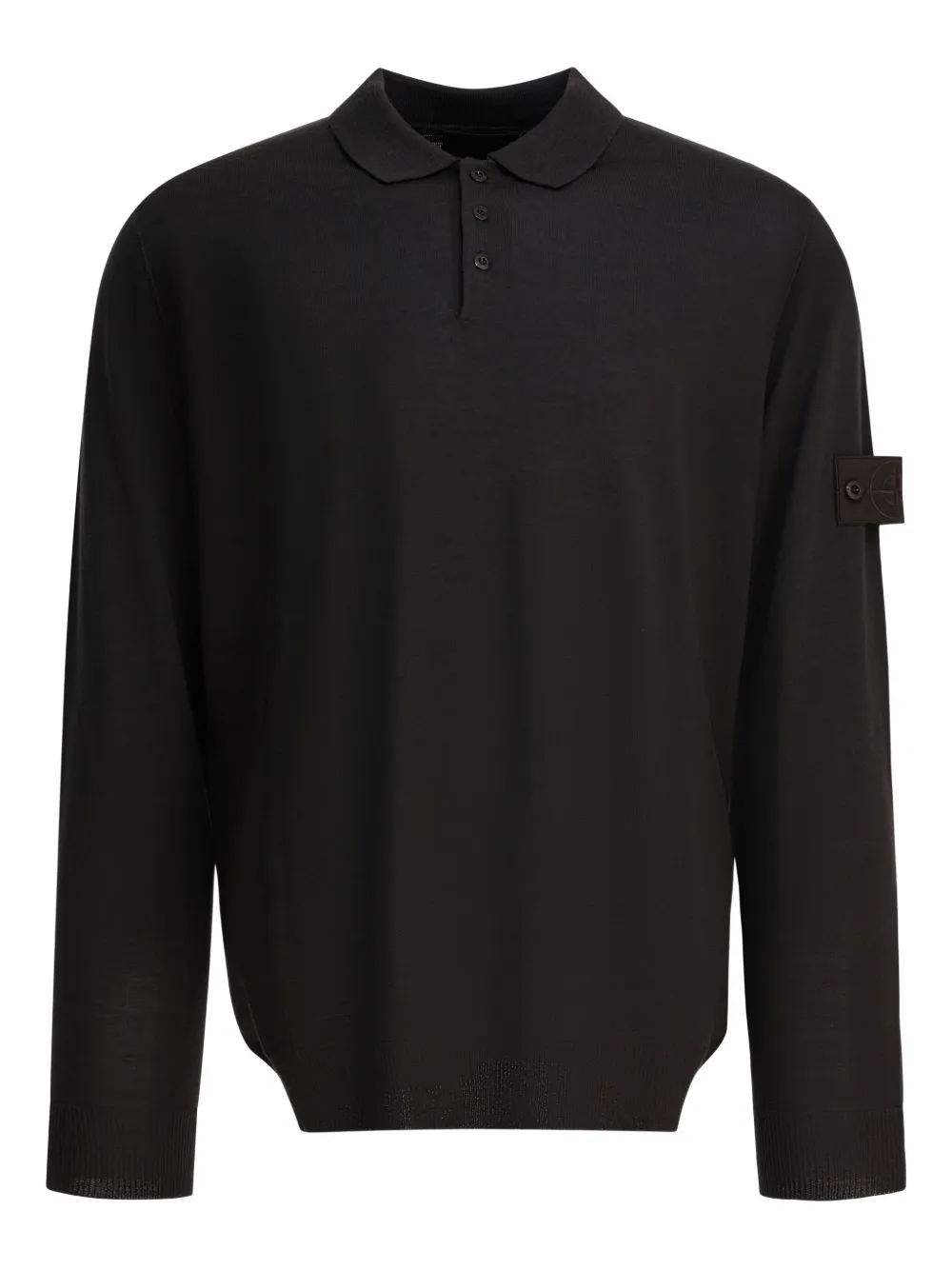 Поло с логотипом-нашивкой Stone Island, черный
Поло с логотипом-нашивкой Stone Island, черный