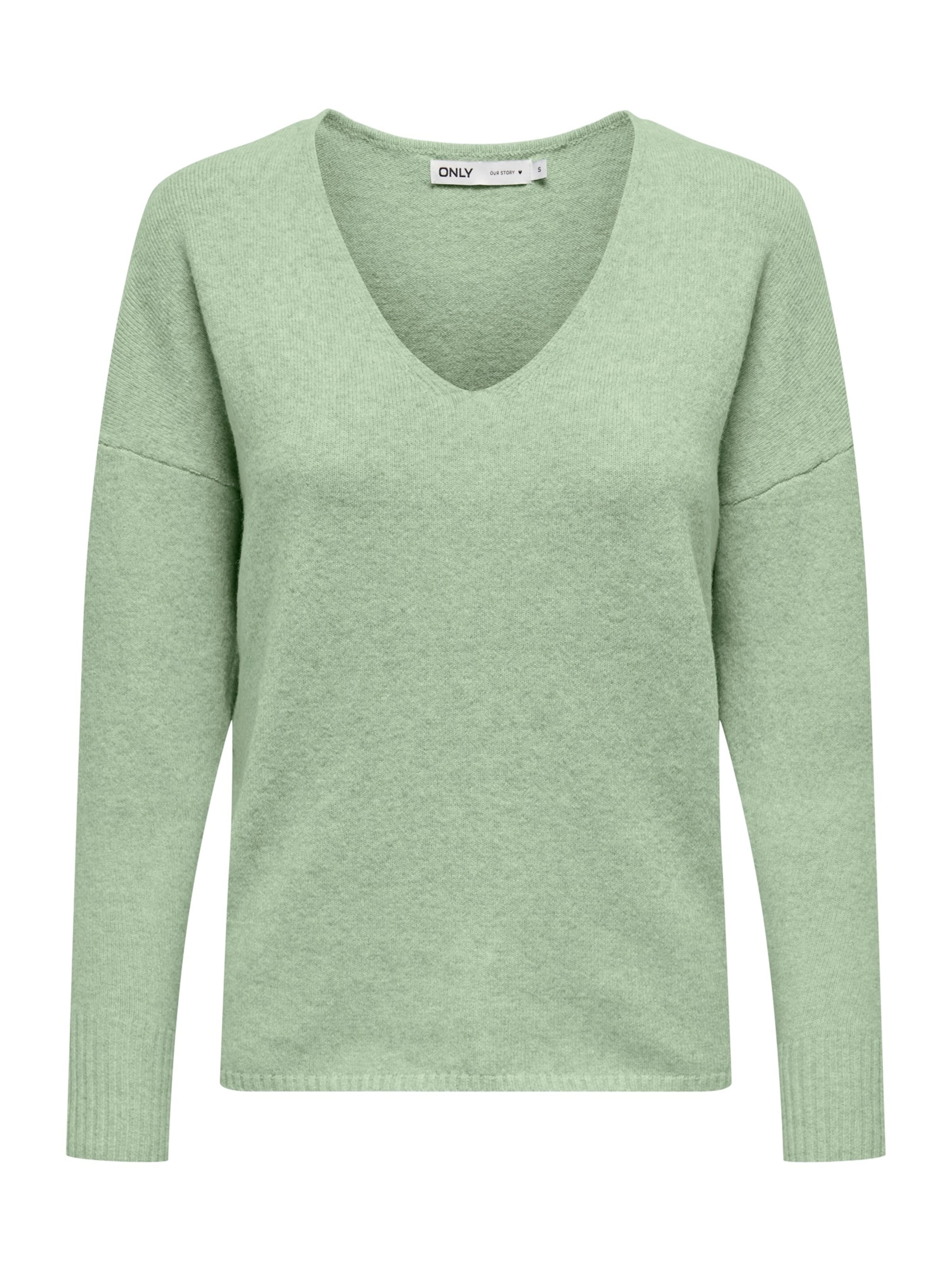 ONLY Свитер 'ONLRICA' в светло-зеленом цвете
ONLY Свитер 'ONLRICA' в светло-зеленом цвете