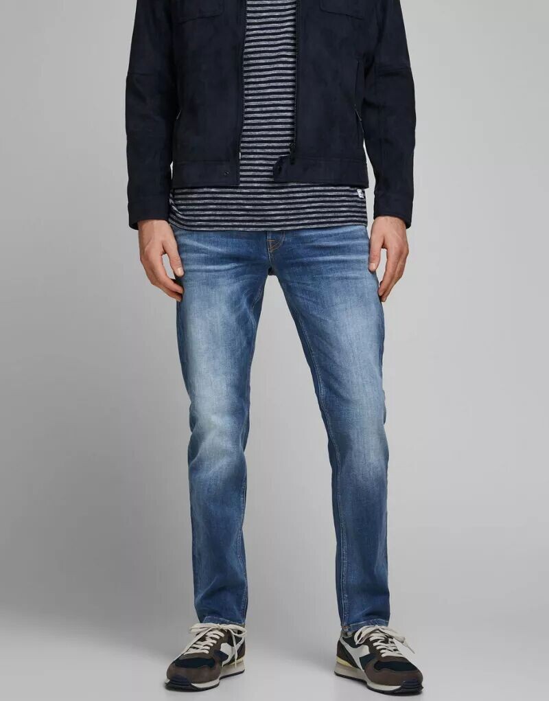 Jack & Jones – джинсы прямого кроя Mike из денима с эффектом потертости
Jack & Jones – джинсы прямого кроя Mike из денима с эффектом потертости