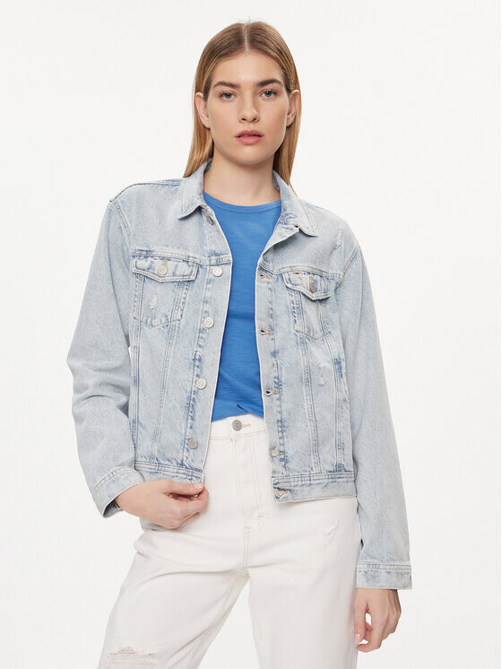 Джинсовая куртка стандартного кроя Tommy Jeans, синий
Джинсовая куртка стандартного кроя Tommy Jeans, синий