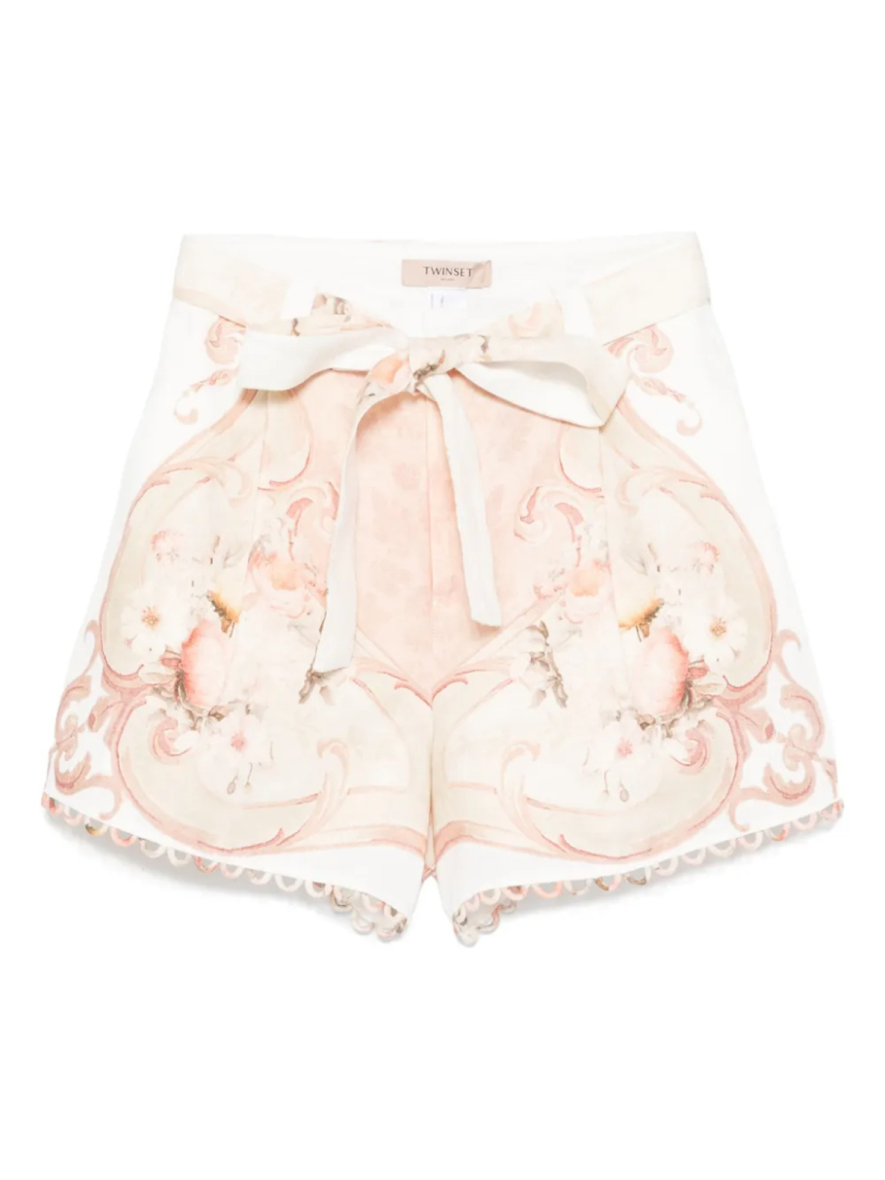 Льняные шорты с принтом TWINSET, нейтральный
Льняные шорты с принтом TWINSET, нейтральный