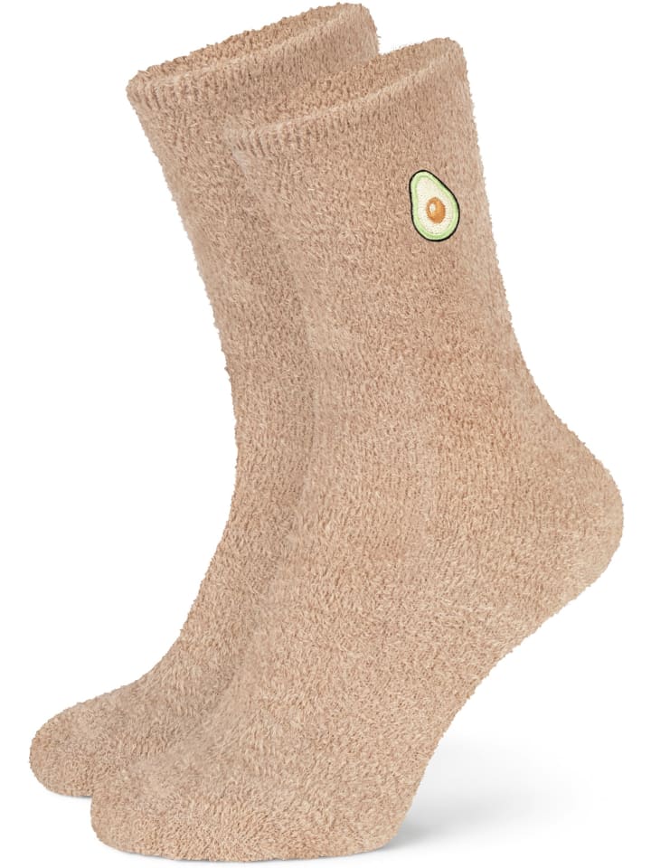 Normani 2 пары уютных носков с вышивкой бежевого цвета
Normani 2 пары уютных носков с вышивкой бежевого цвета