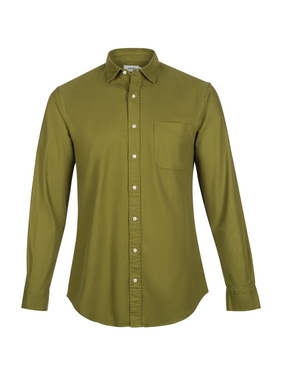 Рубашка на пуговицах классического кроя Shiwi Tyler, зеленый
Рубашка на пуговицах классического кроя Shiwi Tyler, зеленый