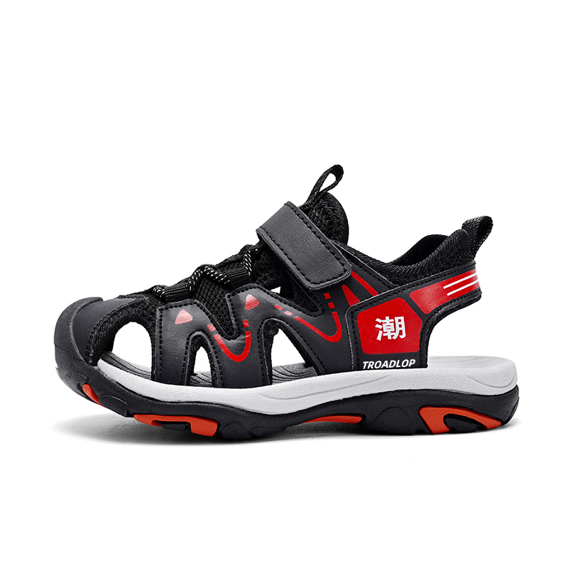 Нескользящие, дышащие, легкие, амортизирующие, антиударные, низкие детские сандалии TROADLOP, черный
Нескользящие, дышащие, легкие, амортизирующие, антиударные, низкие детские сандалии TROADLOP, черный