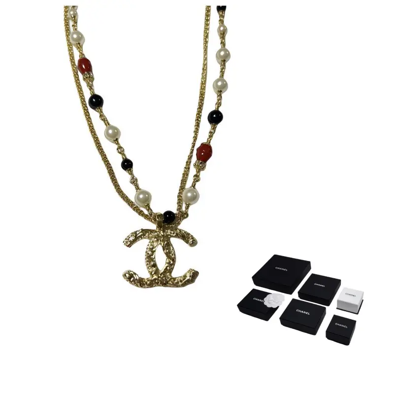 CHANEL 24k Metal Necklaces Women's Gold
CHANEL 24k Metal Necklaces Women's Gold