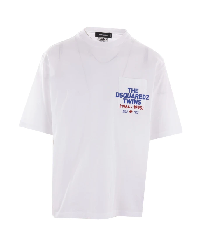 Футболка с принтом близнецов Dsquared2, белый
Футболка с принтом близнецов Dsquared2, белый