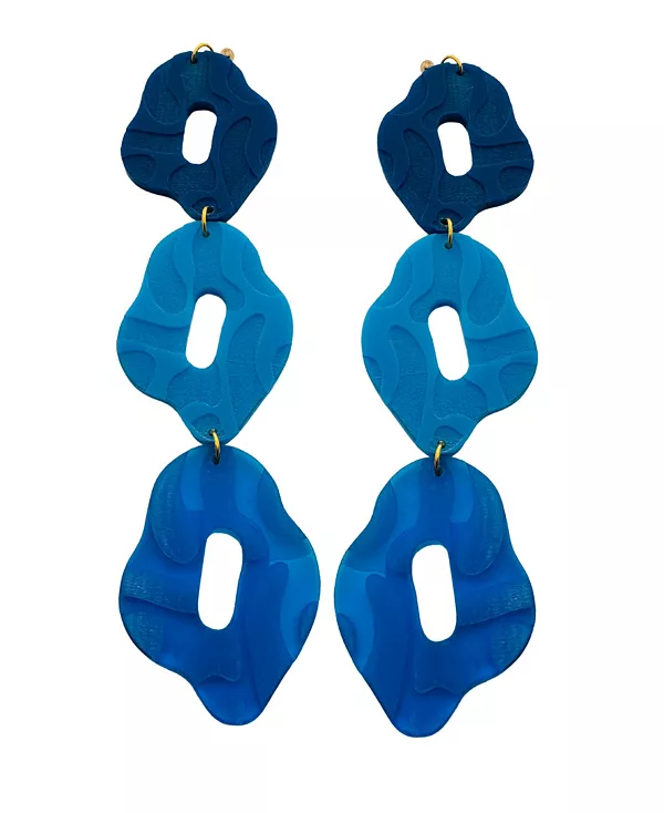 Серьги-Подвески с подвесками Swanky Designs, blue
Серьги-Подвески с подвесками Swanky Designs, blue