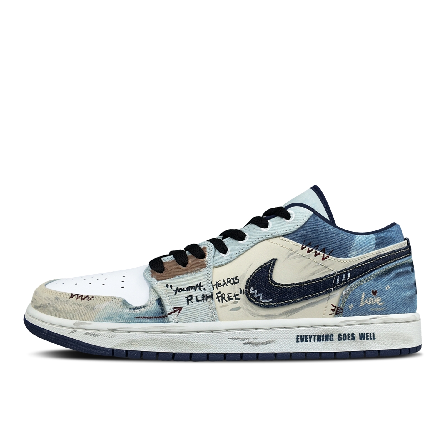 Air 1 устойчивые к истиранию низкие баскетбольные кроссовки мужские Jordan, белый/синий
Air 1 устойчивые к истиранию низкие баскетбольные кроссовки мужские Jordan, белый/синий