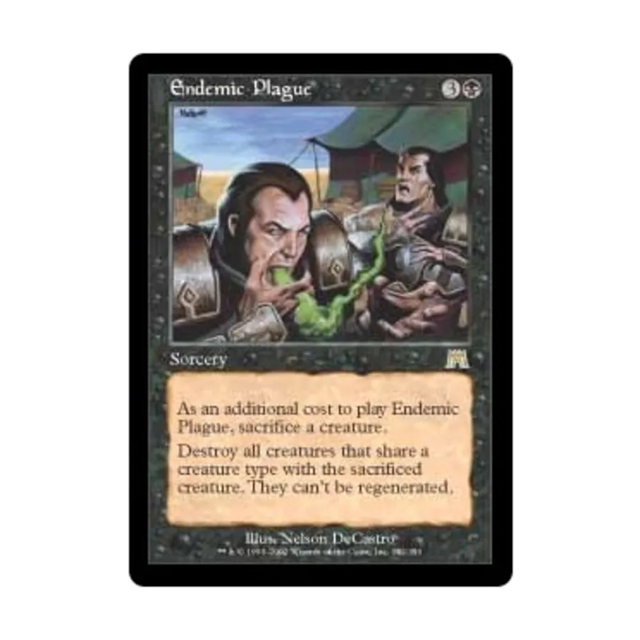 CCG Эндемическая чума (клавиша R), MTG - Onslaught
CCG Эндемическая чума (клавиша R), MTG - Onslaught