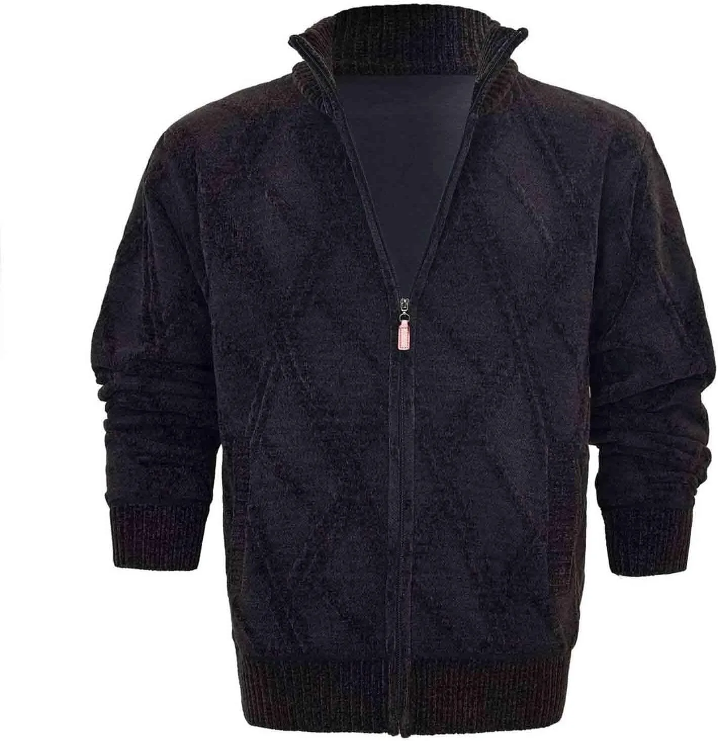 Шерстяной свитер мужской с длинным рукавом и молнией ABABC
Шерстяной свитер мужской с длинным рукавом и молнией ABABC