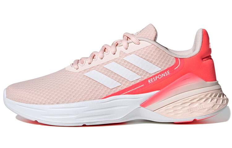 Кроссовки для бега Response женские с низким верхом розовые/белые Adidas
Кроссовки для бега Response женские с низким верхом розовые/белые Adidas