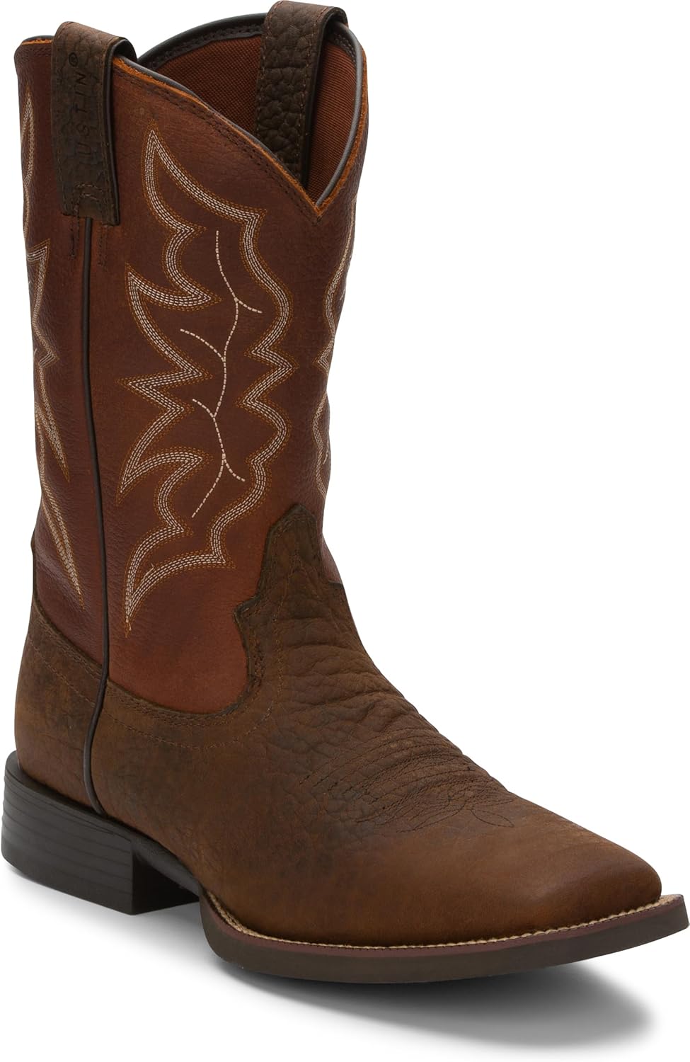 Мужские сапоги Justin Chet 11" Western - коллекция Stampede - ортопедическая стелька, квадратный носок, коричневый
Мужские сапоги Justin Chet 11" Western - коллекция Stampede - ортопедическая стелька, квадратный носок, коричневый