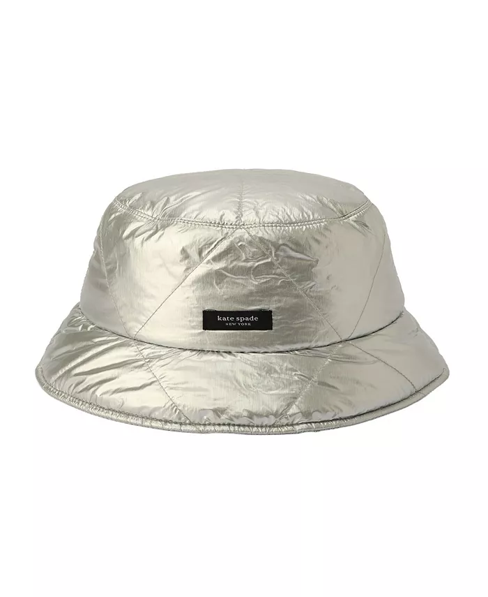 Женская стеганая шляпа-ведро Sam kate spade new york, серебряный
Женская стеганая шляпа-ведро Sam kate spade new york, серебряный
