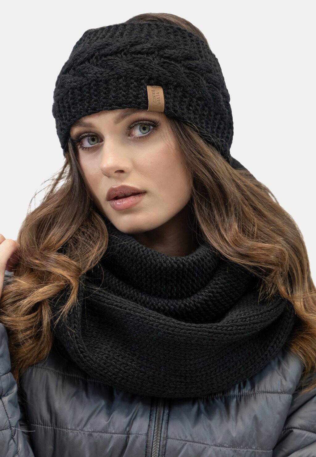 Головной убор Vivisence, черный
Головной убор Vivisence, черный