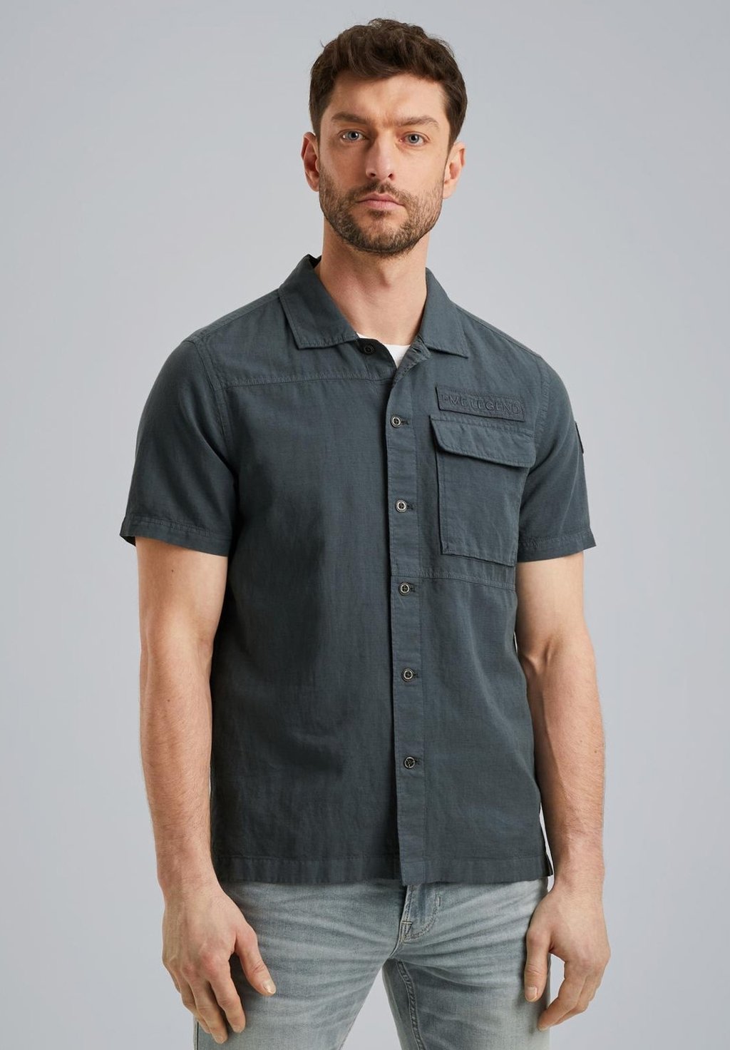 Рубашка PME Legend, сине-серый
Рубашка PME Legend, сине-серый