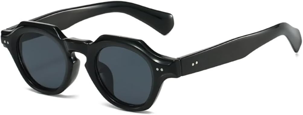 Солнцезащитные очки для мужчин и женщин - защита UV400 - маленькая оправа с заклепками, красно-синие, для занятий спортом на открытом воздухе и вождения DSVIGF, Black Grey
Солнцезащитные очки для мужчин и женщин - защита UV400 - маленькая оправа с заклепками, красно-синие, для занятий спортом на открытом воздухе и вождения DSVIGF, Black Grey