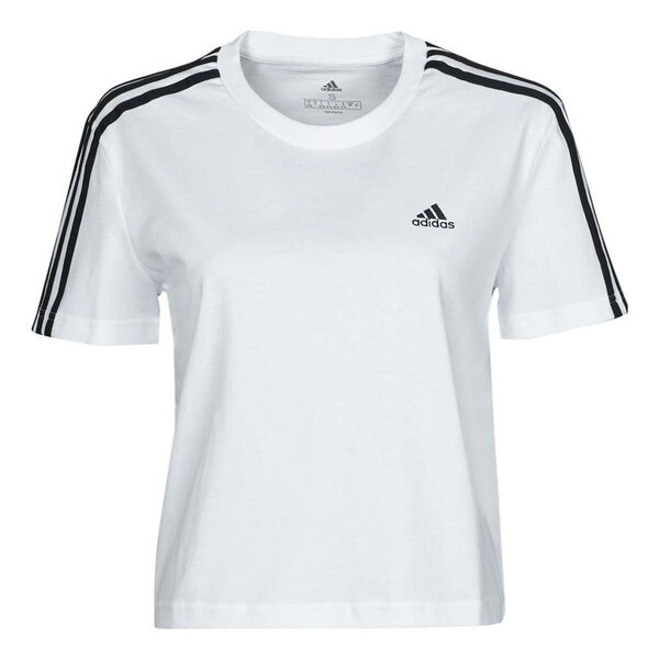 Футболка Essentials свободные 3 полоски укороченные Футболка азиатские размеры Adidas, белый
Футболка Essentials свободные 3 полоски укороченные Футболка азиатские размеры Adidas, белый