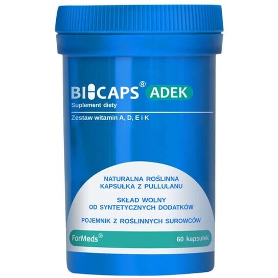 BICAPS Витамины ADEK 60 капс. Formeds
BICAPS Витамины ADEK 60 капс. Formeds