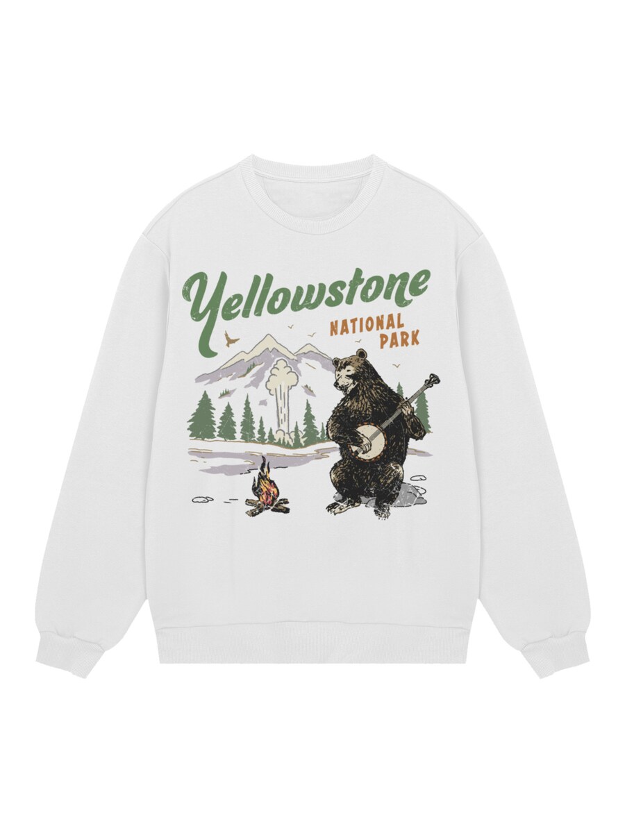 Толстовка F4NT4STIC US National Parks Yellowstone Bear Playing Banjo, белый
Толстовка F4NT4STIC US National Parks Yellowstone Bear Playing Banjo, белый