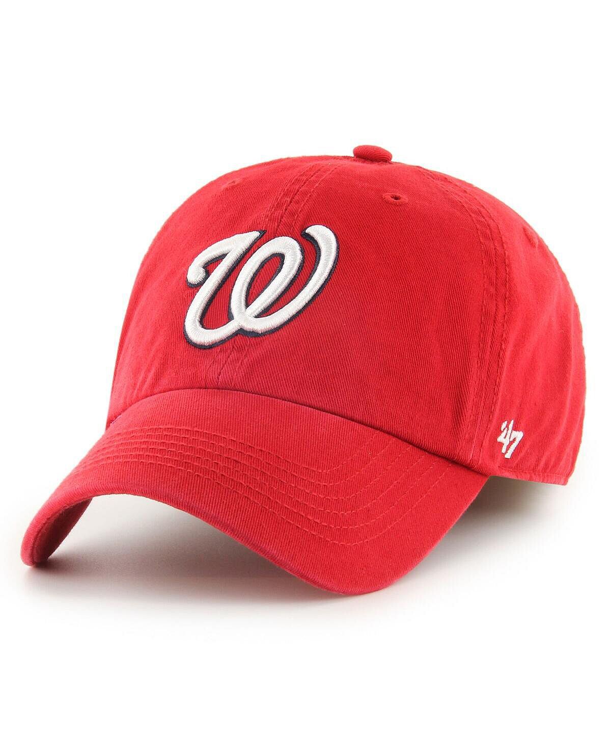 Мужская красная приталенная шляпа с логотипом Washington Nationals Franchise '47 Brand
Мужская красная приталенная шляпа с логотипом Washington Nationals Franchise '47 Brand