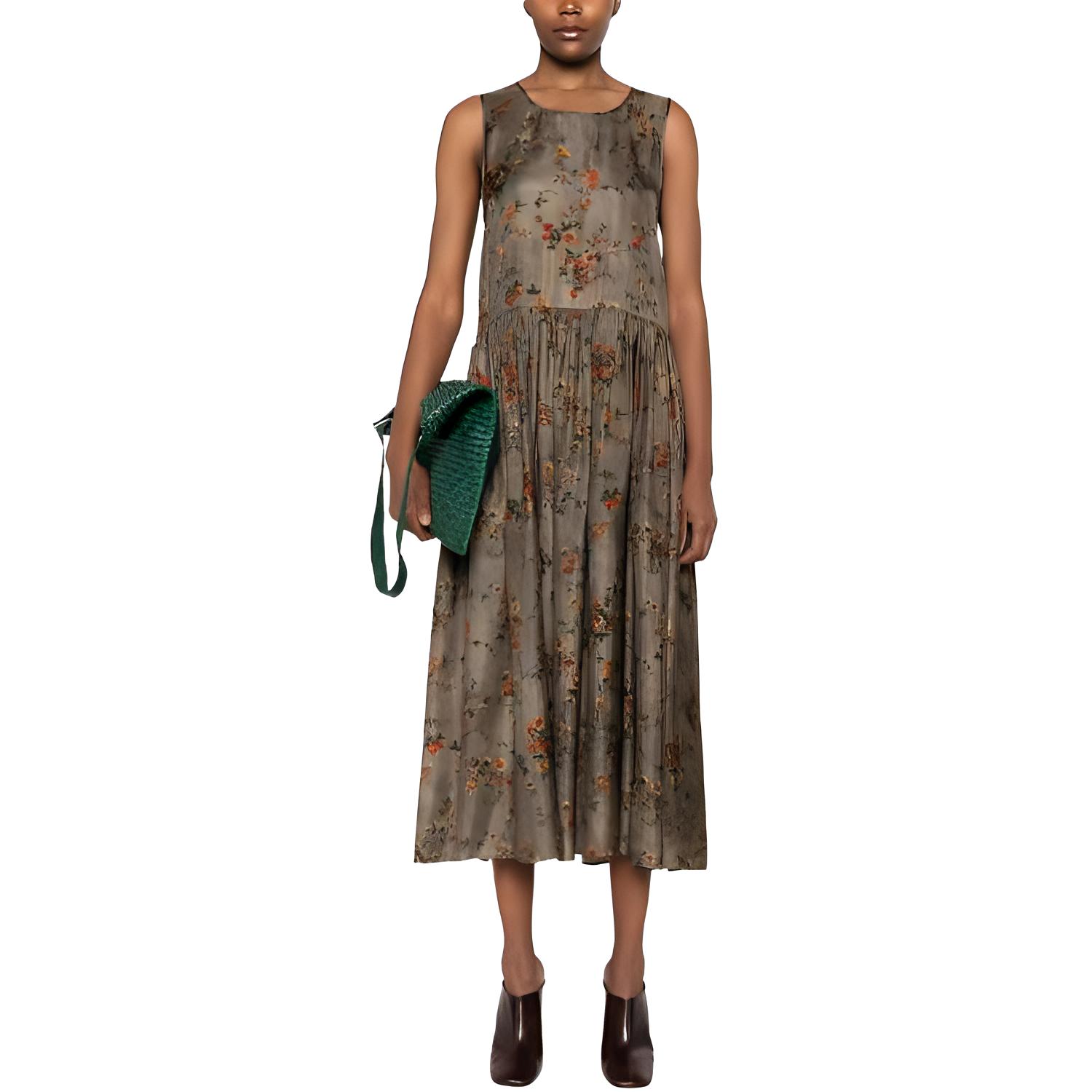 Цветочное бесшовное миди-платье UMA WANG, Taupe
Цветочное бесшовное миди-платье UMA WANG, Taupe