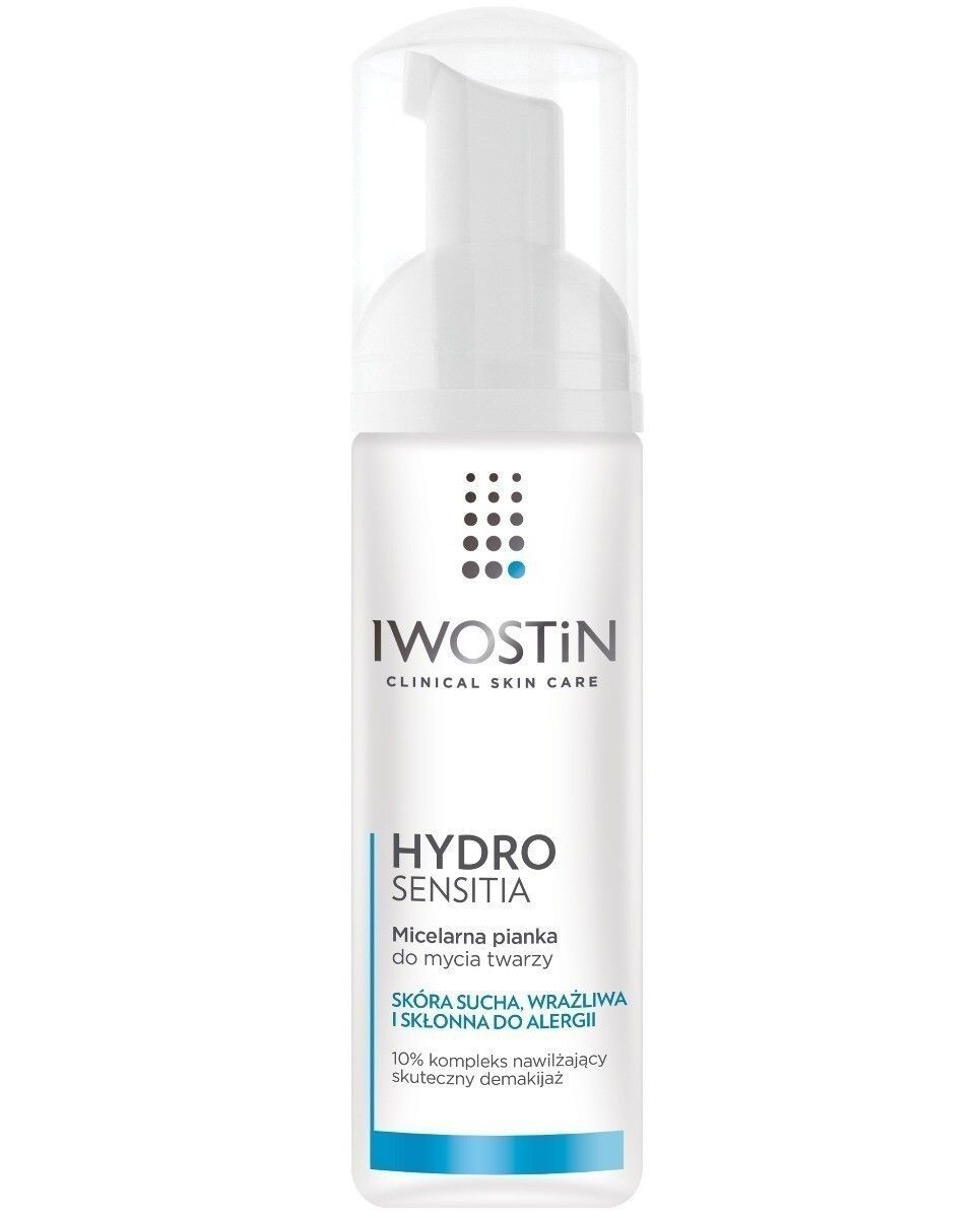 Iwostin Hydro Sensitia пена для умывания лица, 165 ml
Iwostin Hydro Sensitia пена для умывания лица, 165 ml