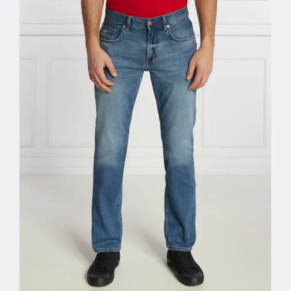 Denton th str diego джинсы прямого кроя Tommy Hilfiger, синий 
Denton th str diego джинсы прямого кроя Tommy Hilfiger, синий