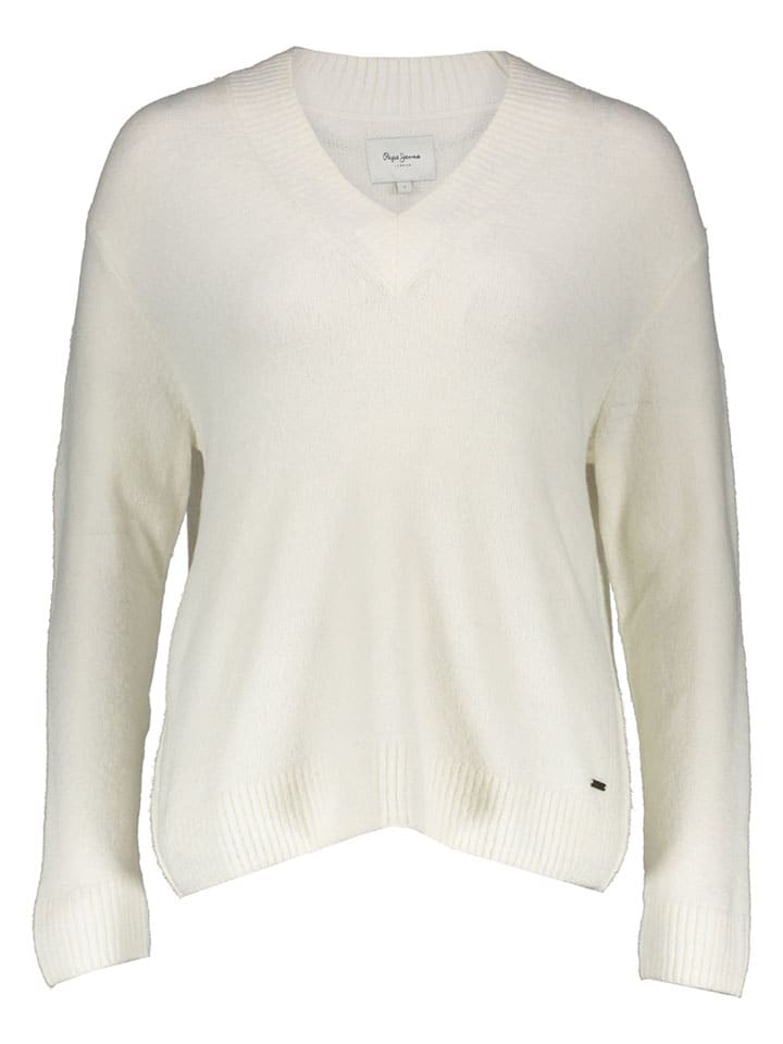 Свитер кремового цвета Pepe Jeans
Свитер кремового цвета Pepe Jeans